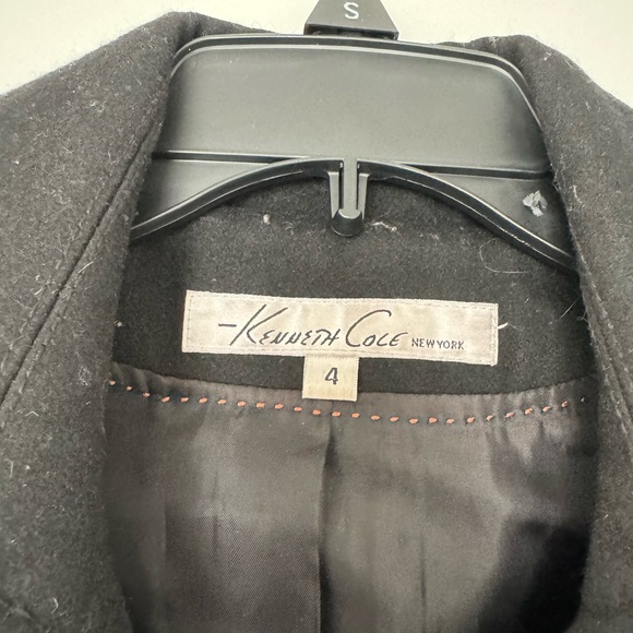 Kenneth Cole New York wool trench coat - Picture 3 of 6